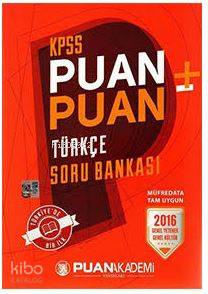 2016 KPSS Puan+Puan Türkçe Soru Bankası