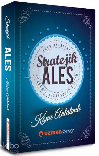 2018 Stratejik ALES Konu Anlatımlı