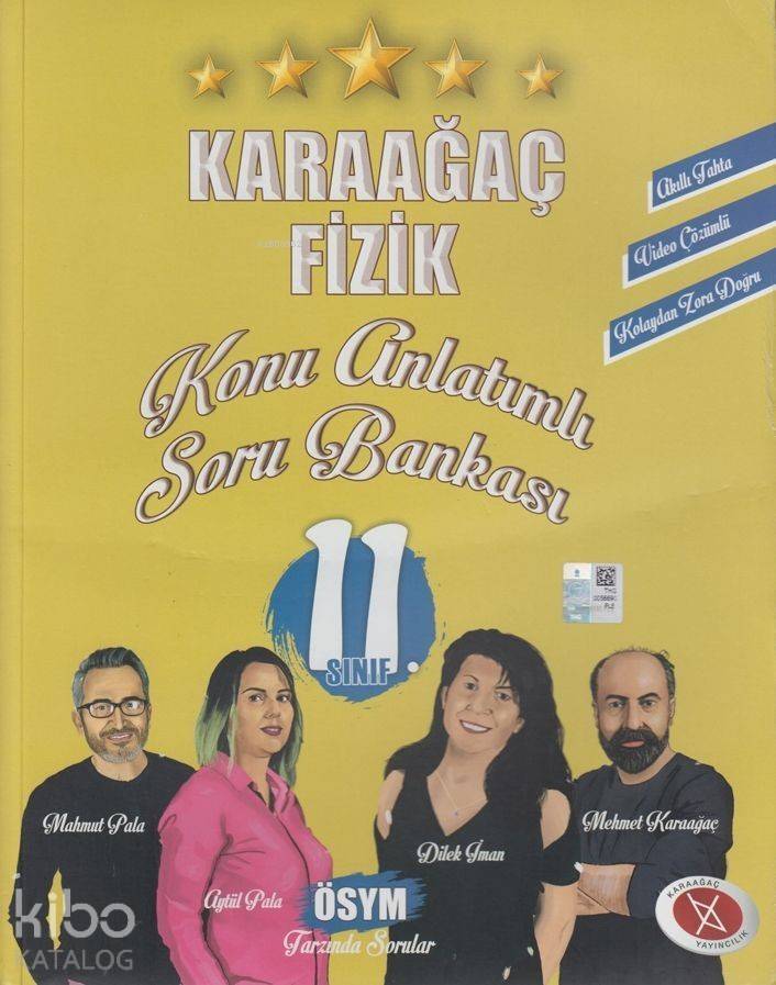 Karaağaç Yayınları 11. Sınıf Fizik Konu Anlatımlı Soru Bankası Karaağaç 