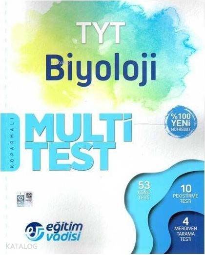 Eğitim Vadisi Yayınları TYT Biyoloji Multi Test Eğitim Vadisi 