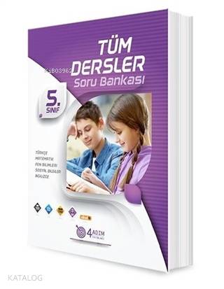 4 Adım - 5. Sınıf Tüm Dersler Soru Bankası