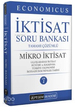 2021 KPSS A Grubu Economicus Mikro İktisat Tamamı Çözümlü Soru Bankası (Cilt 1)