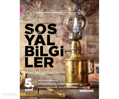5. Sınıf Sosyal Bilgiler Yeni Nesil Defter Workwin Yayınları