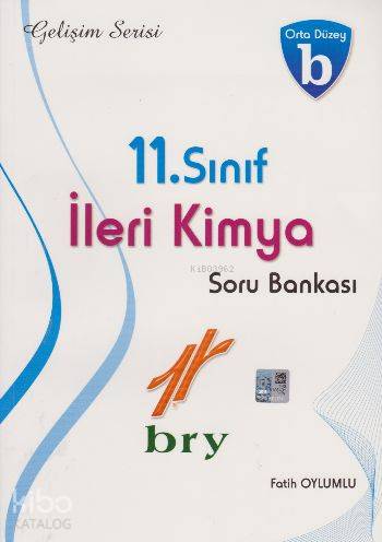11. Sınıf İleri Kimya Soru Bankası Orta Düzey B