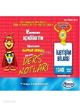 1. Sınıf İletişim Bilgisi Kavram Şemalı Ders Notları Kod - 1340