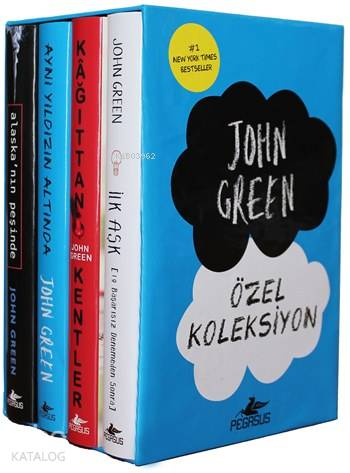  John Green Özel Koleksiyon (Kutulu Set) | John Green | Cansu Gümüş | Banu TaluÇiçek Eriş | Pegasus Yayıncılık | 9786053433538 | 