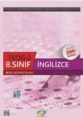 8. Sınıf İngilizce TEOG-2 10'lu Deneme Sınavı