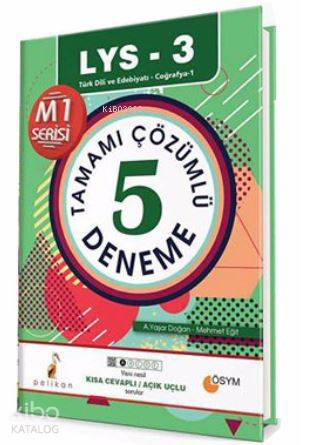 LYS 3 Türk Dili ve Edebiyatı  Coğrafya 1 Tamamı Çözümlü 5 Deneme  Kısa Cevaplı Açık Uçlu Sorular