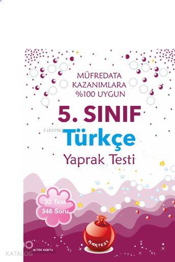 5. Sınıf Türkçe Yaprak Testi