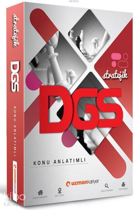 2019 DGS Stratejik Konu Anlatımlı; Dijital Çözümlü