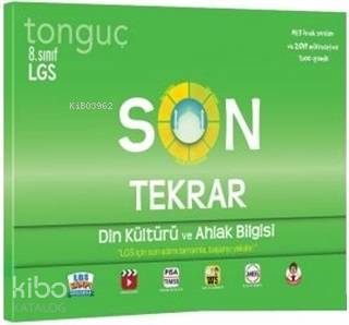 Tonguç Yayınları 8. Sınıf LGS Son Tekrar Din Kültürü ve Ahlak Bilgisi Tonguç 