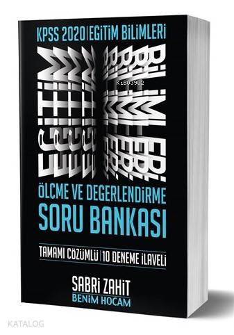 2020 KPSS Eğitim Bilimleri Ölçme ve Değerlendirme Soru Bankası Benim Hocam Yayınları