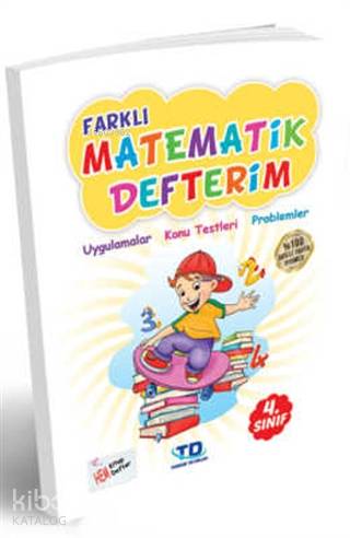  4 Sınıf Farklı Matematik Defterim | 4 Sınıf Farklı Matematik Defterim | Kolektif | Tandem Yayınları | 9786052285343 