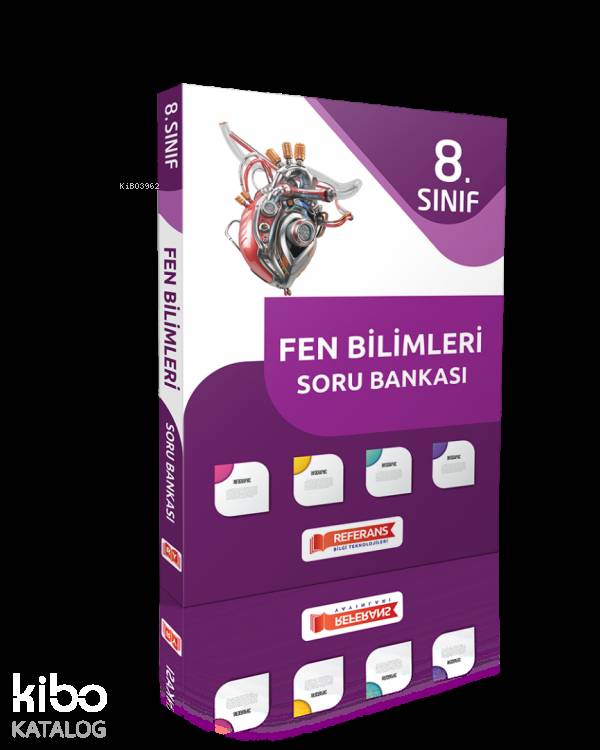 Referans Yayınları LGS 8. Sınıf Fen Bilimleri Soru Bankası Referans 