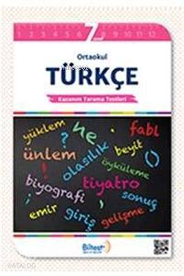 Biltest OrtaOkul Türkçe 7 Kazanım Tarama Testleri