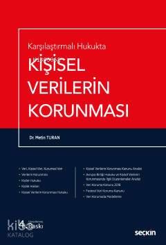  Karşılaştırmalı Hukukta Kişisel Verilerin Korunması | Metin Turan | Seçkin Yayıncılık | 9789750265266 | 