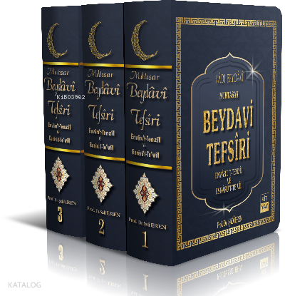 Beydavi Tefsiri 3 CİLT | Beydavi Tefsiri 3 CİLT | Şadi Eren | Kityay | 9786258384246 