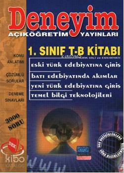 1. Sınıf T-B Kitabı; Konu Anlatımları, Çözümlü Sorular, Deneme Sınavları