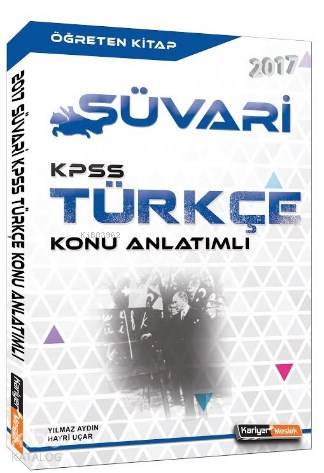 2017 Süvari KPSS Türkçe Konu Anlatımlı