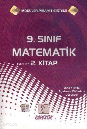 9. Sınıf Matematik 2.Kitap; (Konu Anlatımlı)