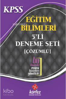 KPSS Eğitim Bilimleri Çözümlü 5 Fasikül Deneme Seti 2014