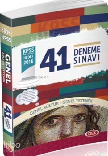 Kpss G.Y-G.K 41 Deneme Sınavı 2016