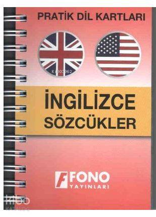  Pratik Dil Kartları İngilizce Sözcükler | Şükrü Meriç | Fono Yayınları | 9789754715132 | 