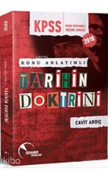 2018 KPSS Tarihin Doktrini Konu Anlatımlı