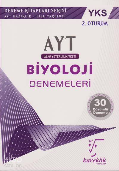 AYT Biyoloji Denemeleri 2. Oturum