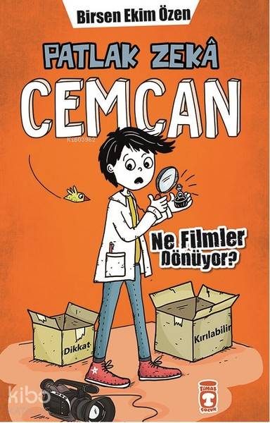  Patlak Zeka Cemcan 6 Ne Filmler Dönüyor | Birsen Ekim Özen | Doğukan İşler | Sefer Koçan | Savaş Özdemir | Esin Şahin | Timaş Çocuk | 9786050829211 | 