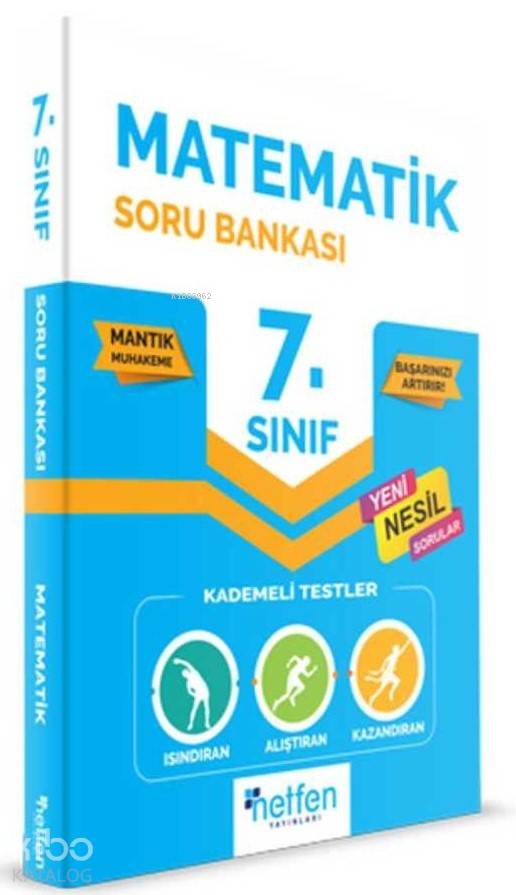 Netfen Yayınları 7. Sınıf Matematik Soru Bankası Netfen 