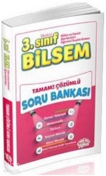 3. Sınıf Bilsem Tamamı Çözümlü Soru Bankası