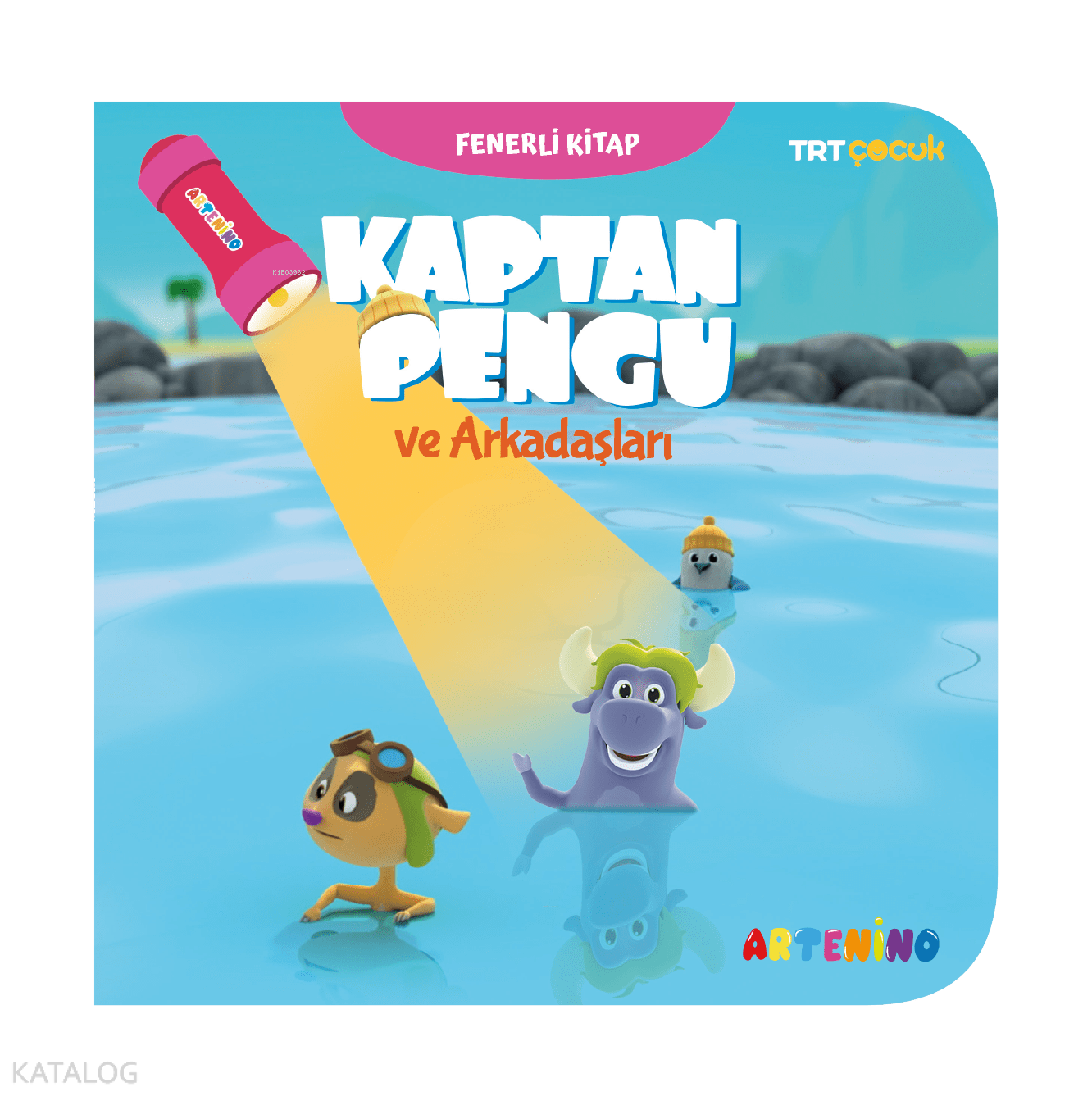 Kaptan Pengu - Trt Çocuk Fenerli Ara-Bul Hikaye Kitabı