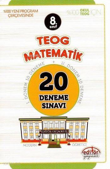 8. Sınıf TEOG Matematik 20 Deneme Sınavı