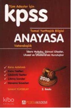 KPSS| Anayasa - Vatandaşlık; Soru Bankası