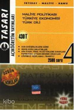 İktisat - Maliye - Kamu; Maliye Politikası, Türkiye Ekonomisi, Türk Dili
