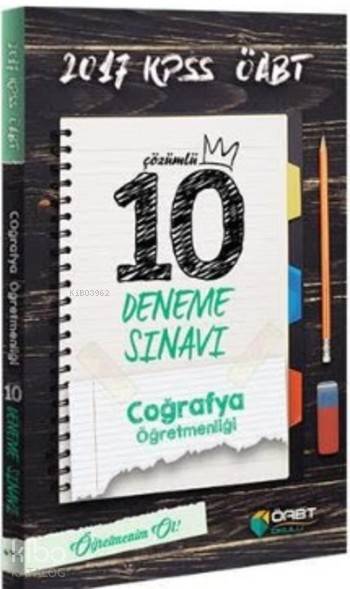 2017 KPSS ÖABT Coğrafya Öğretmenliği Çözümlü 10 Deneme Sınavı