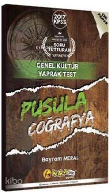 2017 KPSS Pusula Genel Kültür Coğrafya Çek Kopar Yaprak Test