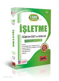 İşletme 2015 4. Sınıf Güz Dönemi Öğreten Özet Ve Sorular
