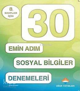 8. Sınıflar İçin 30 Emin Adım Sosyal Bilgiler Denemeleri