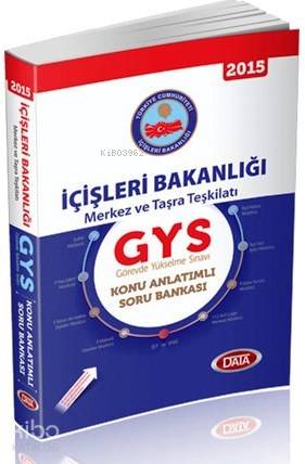 GYS İçişleri Bakanlığı Merkez ve Taşra Teşkilatı Konu Anlatımlı Soru Bankası
