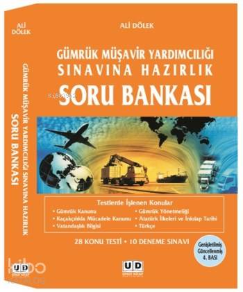  Gümrük Müşavir Yardımcılığı Sınavına Hazırlık Soru Bankası | Ali Dölek | Ali Rıza Halis | Umut Kitap | 9786054122929 | 