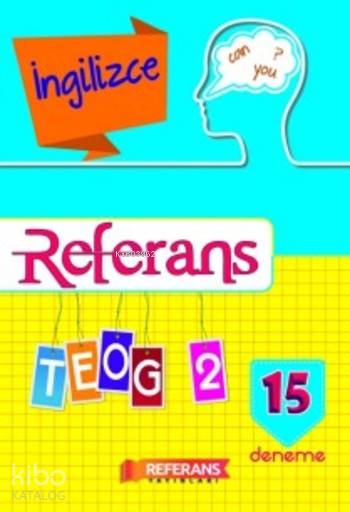 Referans TEOG İngilizce 15 Deneme 2017
