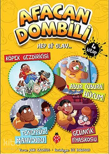  Afacan Dombili (4 Kitap) Hep bi Olay | Afacan Dombili (4 Kitap) Hep bi Olay | John Sazaklis | Uğurböceği Yayınları | 9786059548557 