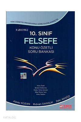 Esen Yayınları 10. Sınıf Felsefe Konu Özetli Soru Bankası Esen 