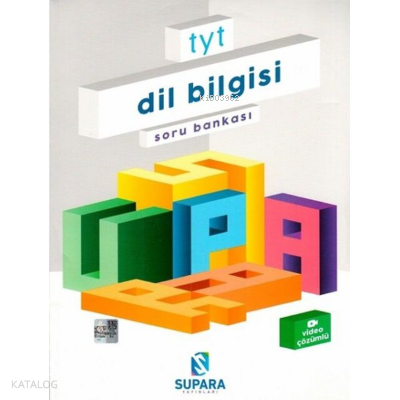 TYT Dil Bilgisi Soru Bankası Supara Yayınları