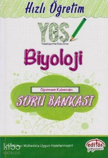 YGS Hızlı Öğretim Biyoloji Soru Bankası