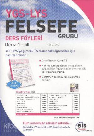 YGS LYS Felsefe; Ders Föyleri Ders: 1 - 50