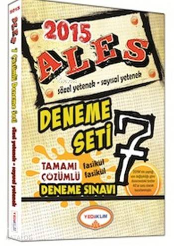 ALES Tamamı Çözümlü 7 Fasikül Deneme Seti 2014