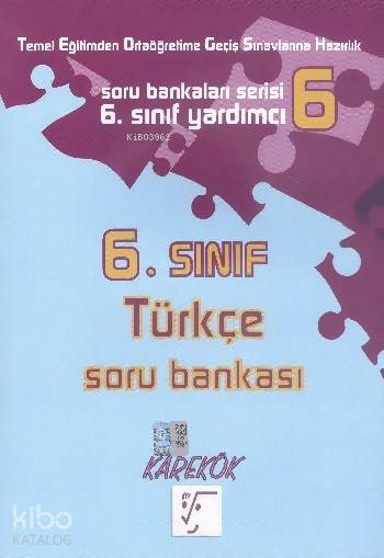 6. Sınıf Türkçe Soru Bankası